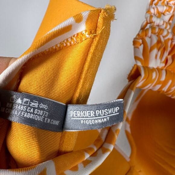 Aerie Perkier Push Up Underwire Padded Bikini Top Women's 32DD - Picture 4 of 6